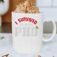 I Survived My Wife's PhD Graduation Slim Fit Shirt Graphic Print Coffee Mug
