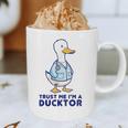 Trust Me I'm a Ducktor Doctor Sayings Graduation Graphic Print Coffee Mug