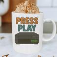 VHS Cassette Retro Analog Nostalgia Theme Graphic Print Coffee Mug