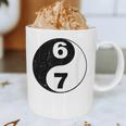 Vintage 6 7 Yin Yang Namaste Six Seven Nostalgia Graphic Print Coffee Mug Vintage 6 7 Yin Yang Namaste Six Seven Nostalgia Graphic Print Coffee Mug