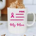 I Wear Pink In Memory Of My Mom Breast Cancer Awareness Premium Tri-Blend Graphic Print Coffee Mug