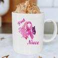 I Wear Pink In Memory Of My Niece Breast Cancer Awareness Graphic Print Coffee Mug I Wear Pink In Memory Of My Niece Breast Cancer Awareness Graphic Print Coffee Mug