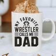 Wrestler Daddy Wrestling Dad Graphic Print Coffee Mug