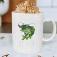 Youth Boy My Lucky Fishing-Shirt Bass Fish Dad Graphic Print Coffee Mug