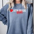 11th Grade Done Last Day Of Schoo 11th Grade Graduation Comfort Colors Sweatshirt Blue Jean