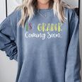 1st Grader Coming Soon Kindergarten Graduation Comfort Colors Sweatshirt Blue Jean