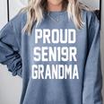 2019 Senior Grandma SEN19R Class Graduation Party T Shirt Comfort Colors Sweatshirt Blue Jean