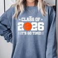 2026 Basketball Player 2026 Graduation Class Of 2026 Comfort Colors Sweatshirt Blue Jean