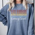 4th Grader Coming Soon 3rd Grade Graduation Comfort Colors Sweatshirt Blue Jean