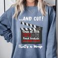 5th Grade 2026 Last Day End Of School Graduation Comfort Colors Sweatshirt Blue Jean