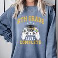 6th Grade Graduation Senior Video Gamer Graduated Comfort Colors Sweatshirt Blue Jean