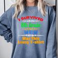 8th Grade Graduation Boys Girls Grad Education Comfort Colors Sweatshirt Blue Jean