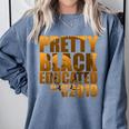 African American Girl Graduation Shirt Senior 2019 Comfort Colors Sweatshirt Blue Jean