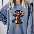 African American Woman Girl Graduation Class Comfort Colors Sweatshirt Blue Jean