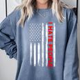 American Flag Loner Geeks Antisocial For Introvert Pride Comfort Colors Sweatshirt Blue Jean