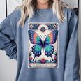 Antisocial Butterfly Introvert Distressed Comfort Colors Sweatshirt Blue Jean Antisocial Butterfly Introvert Distressed Comfort Colors Sweatshirt Blue Jean