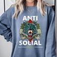 Antisocial Introvert I Like Being Alone Raglan Baseball Tee Comfort Colors Sweatshirt Blue Jean Antisocial Introvert I Like Being Alone Raglan Baseball Tee Comfort Colors Sweatshirt Blue Jean