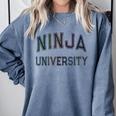 Antisocial NINJA UNIVERSITY Introvert Sarcastic Comfort Colors Sweatshirt Blue Jean Antisocial NINJA UNIVERSITY Introvert Sarcastic Comfort Colors Sweatshirt Blue Jean