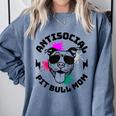 Antisocial Pit Bull Mom Pittie Introvert Dog Lover Pit Bull Comfort Colors Sweatshirt Blue Jean Antisocial Pit Bull Mom Pittie Introvert Dog Lover Pit Bull Comfort Colors Sweatshirt Blue Jean