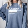 Anxiety Shirts Introvert Social Anxiety Premium Comfort Colors Sweatshirt Blue Jean