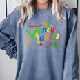 Barbering Tools Barber School Graduation Gear T-Shirt Comfort Colors Sweatshirt Blue Jean