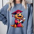 Bearded Dragon Graduation Kindergarten Elementary Girl Boy Comfort Colors Sweatshirt Blue Jean