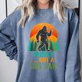 Bigfoot Introvert People Not A Big Fan Retro Sasquatch Comfort Colors Sweatshirt Blue Jean Bigfoot Introvert People Not A Big Fan Retro Sasquatch Comfort Colors Sweatshirt Blue Jean