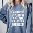 Business Graduate Shirt Graduation Tshirt Comfort Colors Sweatshirt Blue Jean