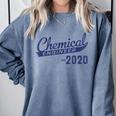Chemical Engineer 2020 Graduation Engineering Comfort Colors Sweatshirt Blue Jean