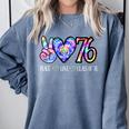 Class Of 1976 Shirt Tie Dye Senior Graduation 50th Reunion Comfort Colors Sweatshirt Blue Jean