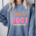 Class Of 2001 Meetup School Graduation Reunion Comfort Colors Sweatshirt Blue Jean