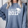 Class Of 2017 Cute Graduation T-Shirt Comfort Colors Sweatshirt Blue Jean