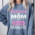 Class Of 2018 Graduation Shirt Mom Of Graduate Comfort Colors Sweatshirt Blue Jean