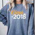 Class Of 2018 Graduation T Shirt Senior Boys Girls Men Women Comfort Colors Sweatshirt Blue Jean