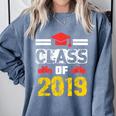 Class Of 2019 Graduation Senior High School College Comfort Colors Sweatshirt Blue Jean