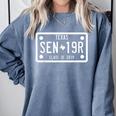 Class Of 2019 Senior Graduation T Shirt For Texas Graduate Comfort Colors Sweatshirt Blue Jean