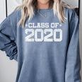 Class Of 2020 School Student Senior Graduation Year Comfort Colors Sweatshirt Blue Jean