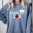 Class Of 2021 Graduation For Him Her Bowling Comfort Colors Sweatshirt Blue Jean