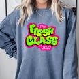 Class Of 2022 Future Fresh Senior 90's TV Style Graduation Comfort Colors Sweatshirt Blue Jean
