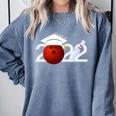Class Of 2022 Graduation For Him Her Bowling Sports Comfort Colors Sweatshirt Blue Jean