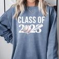 Class 2023 Graduation Senior Baseball Player Comfort Colors Sweatshirt Blue Jean
