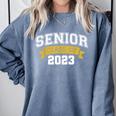 Class Of 2023 Senior 2023 Graduation Senior Boys Girls Comfort Colors Sweatshirt Blue Jean