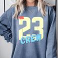 Class Of 2023 Seniors 23 Crew Senior Graduation Idea Comfort Colors Sweatshirt Blue Jean