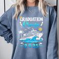 Class Of 2025 Graduation Cruise Senior Graduates Vacation Comfort Colors Sweatshirt Blue Jean
