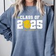 Class Of 2025 Graduation Waterpolo Senior 2025 Comfort Colors Sweatshirt Blue Jean