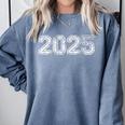 Class Of 2025 Shirt Graduation Her Girl Senior 2025 Comfort Colors Sweatshirt Blue Jean