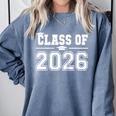 Class Of 2026 Grow With Me First Day Of School Graduation Raglan Baseball Tee Comfort Colors Sweatshirt Blue Jean