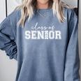 Class Of 2026 Senior 26 Graduation Last First Day Of School Comfort Colors Sweatshirt Blue Jean
