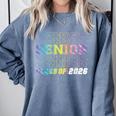 Class Of 2026 Senior 2026 Back To School 2026 Graduation 26 Comfort Colors Sweatshirt Blue Jean