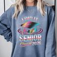 Class Of 2026 Senior Graduation I Did It Comfort Colors Sweatshirt Blue Jean